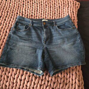 Loft Denim Blue Jean Shorts